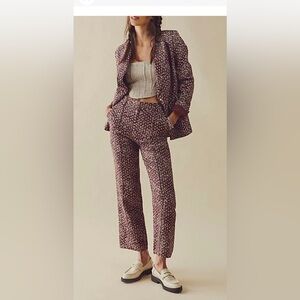 Free People Maggie Suit -Jacket & Pants -SZ 12 US